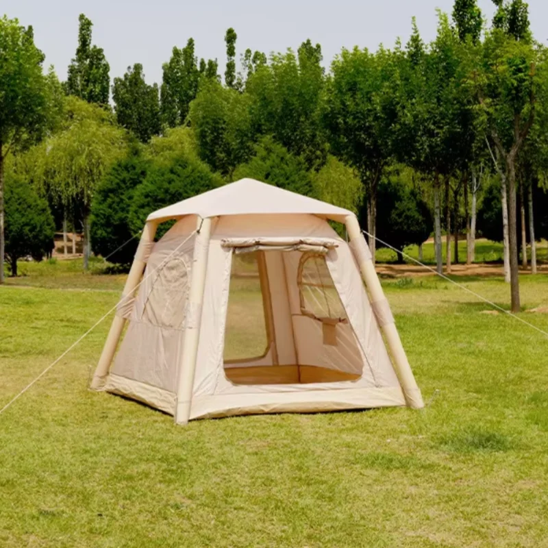 Professional Grade Inflatable Camping Tent Reinforced Air Column High Pressure Resistance Spacious Family Outdoor Gear Export