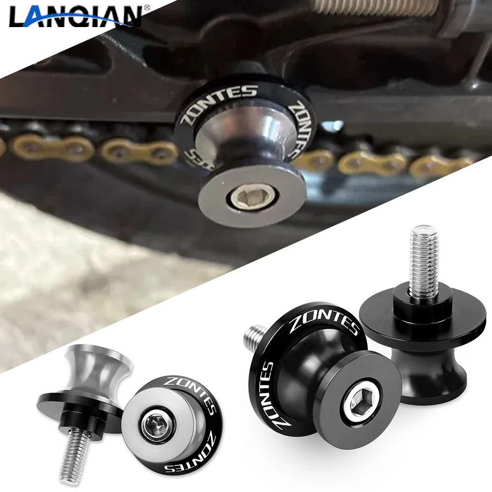 

Motorcycle 8mm Stand Screws Swingarm Spools Slider For ZONTES 368G 368E 368M 350E 310X 310R 310V 310T ZT250R 310V ZT125U G1 125