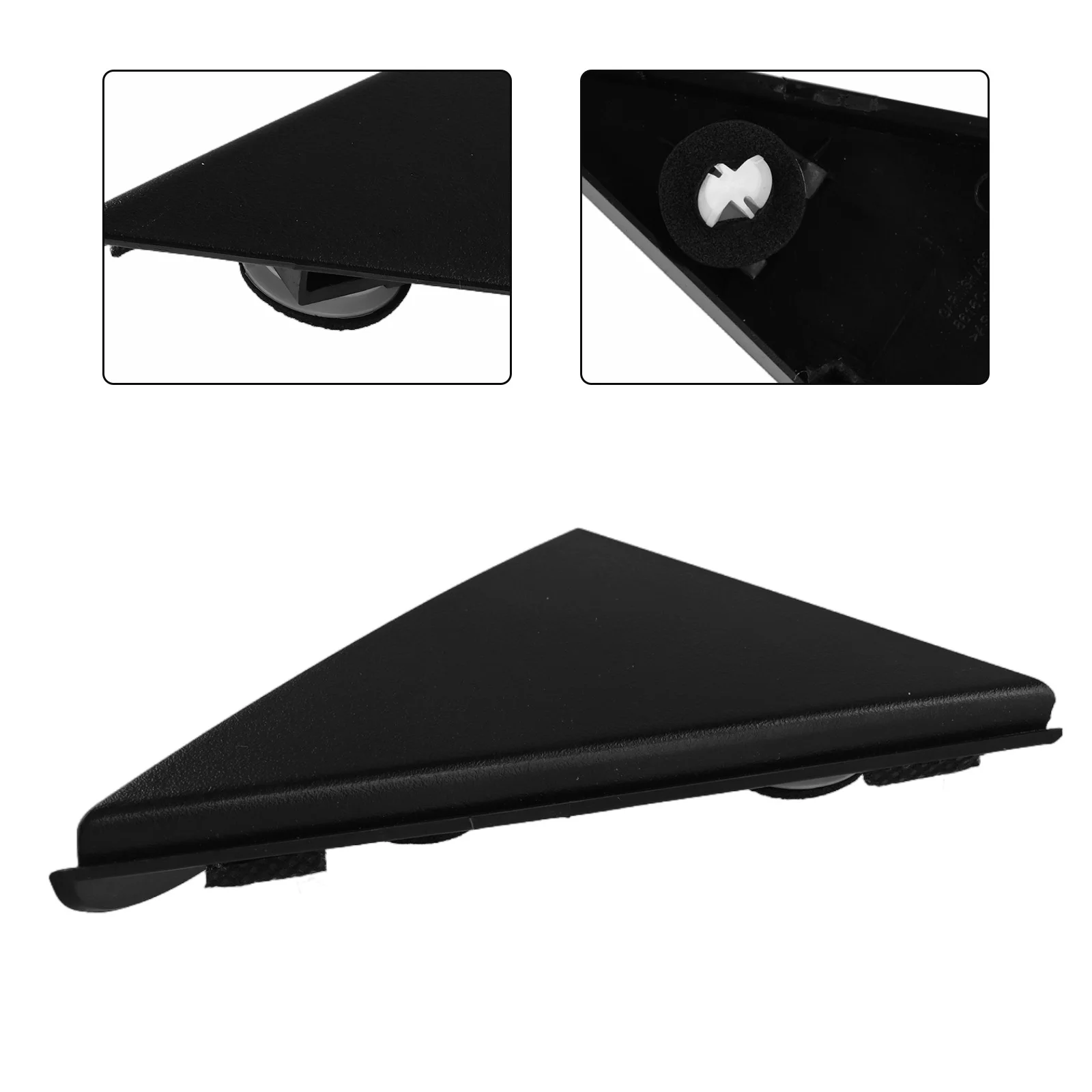 Para Hyundai para Kona 2018-2023, espejo retrovisor delantero izquierdo, moldura embellecedora, instalación de repuesto, piezas exteriores de coche