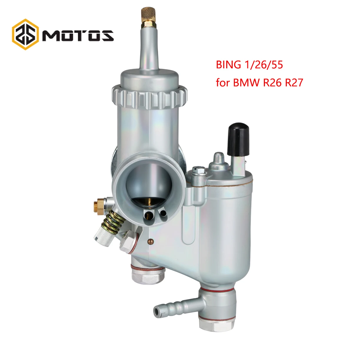Carburador ZS MOTOS Steckvergaser BING 1/26/55 CLASSIC, Carburador BING para BMW R26 R27