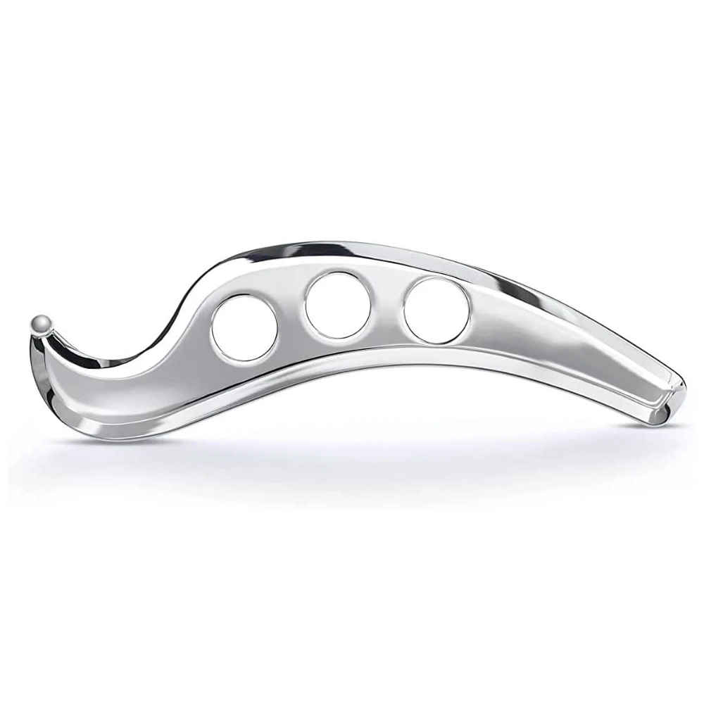 

1pcs Stainless Steel Gua Sha Guasha Plate Massager Tool Scraper Physical Therapy Loose Muscle Meridian Massage Machine Tool