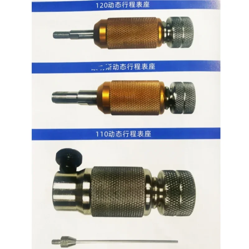 

3pcs Diesel Injector Valve Dynamic Measuring Tool Kit for Bosch Cummins Injector Valve Stroke Measuring Tool