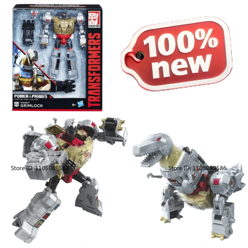 Gloednieuwe originele doos Transformer V-klasse Grimlock Action Figure Model Vakantiegeschenken Studio Decoraties Ornamenten Figuurrobot
