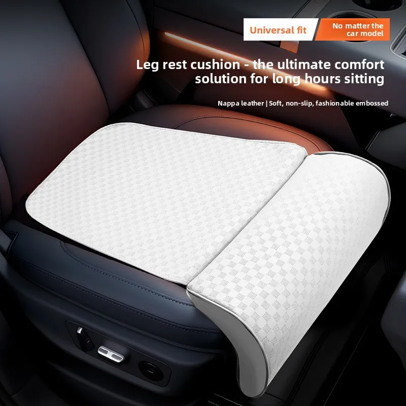 

Add-On Extended Leg Rest for Car Driver Seat-4-Season Seat Cushion One-Piece Design Long-Distance Travel Comfort Essential