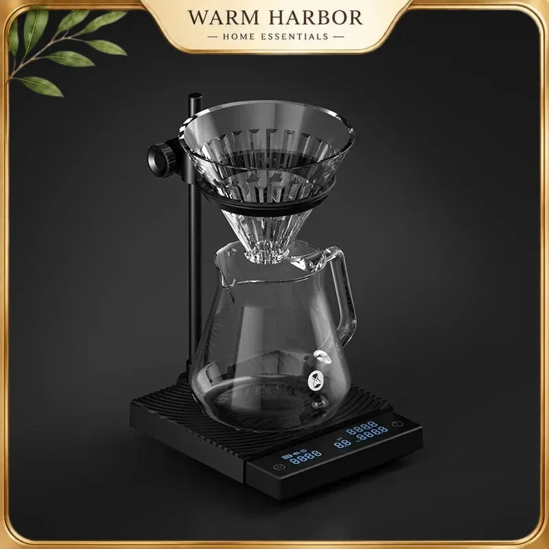 Timemore Black Mirror Duo Smart Coffee Scale Electronic Double Measurement High Precision Pour Over Coffee Scale Barista Tool