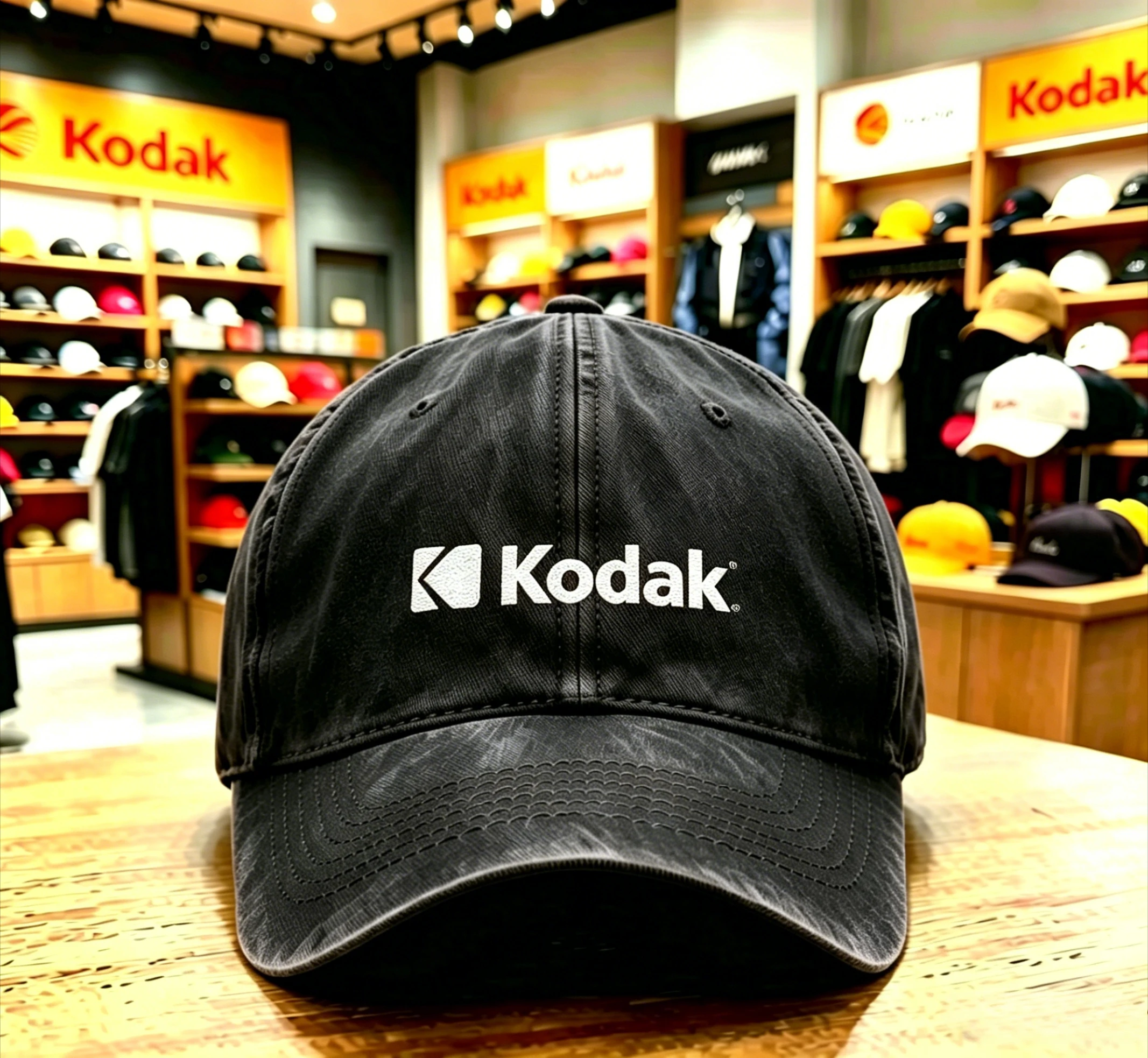Czapka baseballowa Kodak 2026, unisex, regulowana, do sportów outdoorowych, z nadrukiem w stylu koreańskim