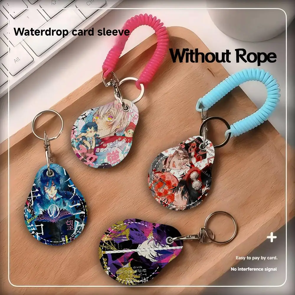 The Case Study Of Vanitas Leather Access Card Holder, Water Drop Keychain, Bus Card Elevator Induction Protective Cover
