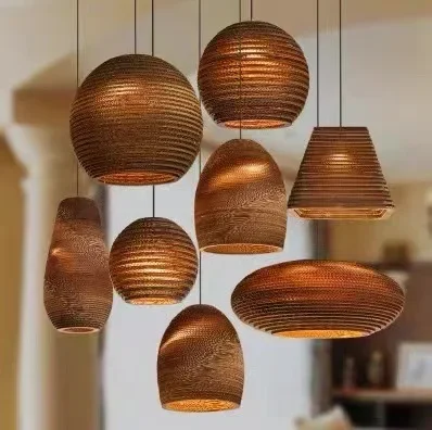 

South East Asia style zen chandelier woven nude chrysalis Thai tea room bar Japanese coffee restaurant chandelier