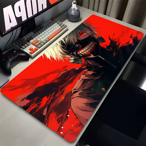 Kaneki Ken T-Tokyo G-Ghouls Mouse Pad Playmat Gamer Computer Accessories Desk Mat 900x400 Anime Mousepad Large Pc Gaming Carpet