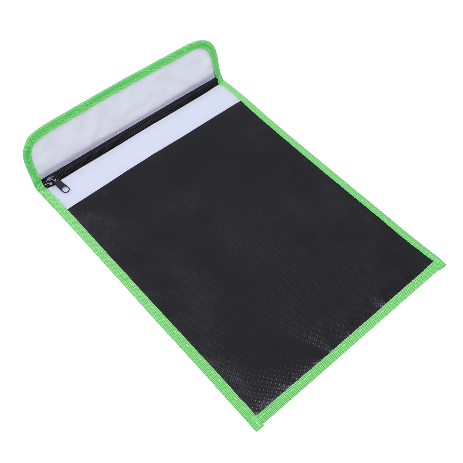 

1pc Fireproof Waterproof Document Bag Portable Holder Fire Resistant File Storage Bag For Office Home Students Workers Large