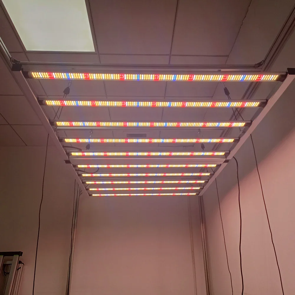 Fast Shipping Smart Control UV IR 4X4 LED Grow Bar Lights 1200w High Yield Lm301b LED Grow Strip Light for Indoor Plants