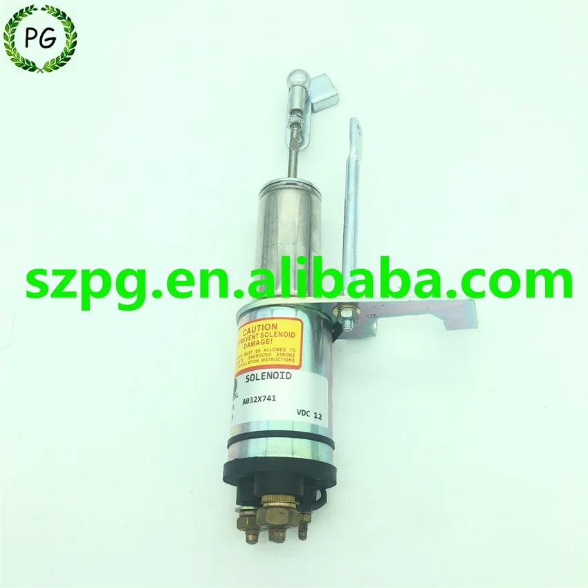 A032X741 Stop Solenoid Valve 12V for Cummins Diesel Generator 6BT5.9-G2