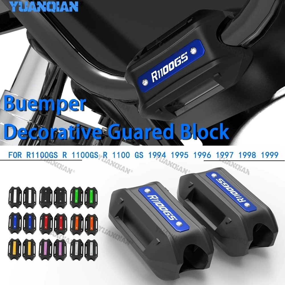 

25mm For BMW R1100GS R 1100GS R 1100 GS 1994 1995 1996 1997 1998 1999 Crash Bar Bumper Engine Guard Protection Decorative Block