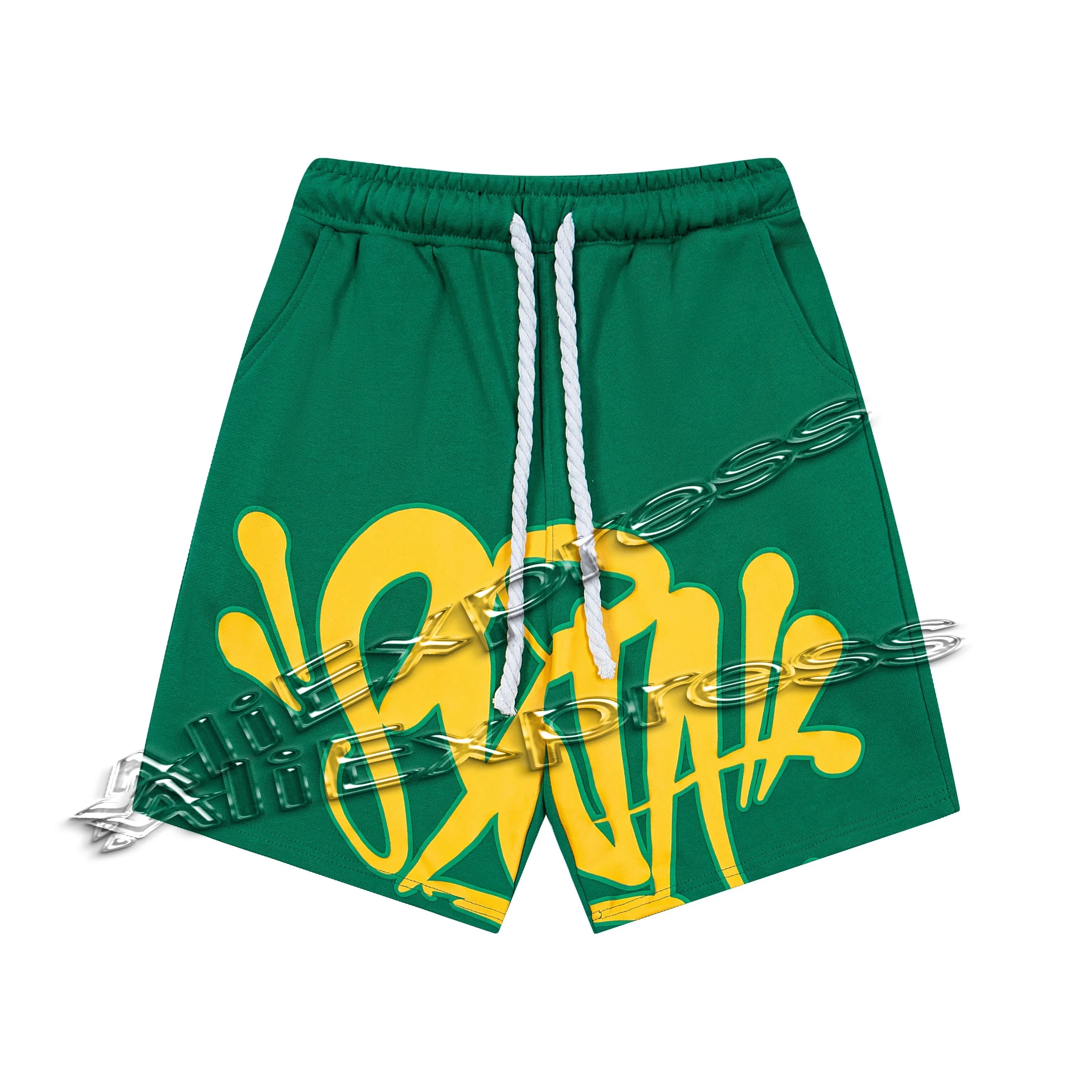 

2025 Summer Hot-selling Brand Printed T-shirt Men's Hip-hop Shorts Casual Fashion Trend Breathable Skin-friendly Sweatpants