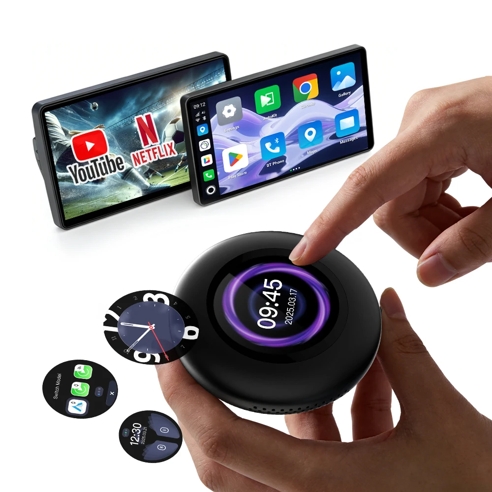 AW01 Android 15 8 ram 128rom Tbox Ultra3 SM6350 Wireless Car Tv Auto Dongle Carplay Video Android Ai Box for Car Play