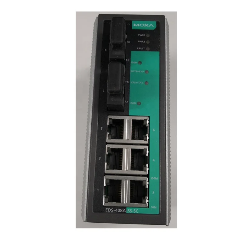 

MOXA Etherdevice switch EDS-408A-SS-SC-T