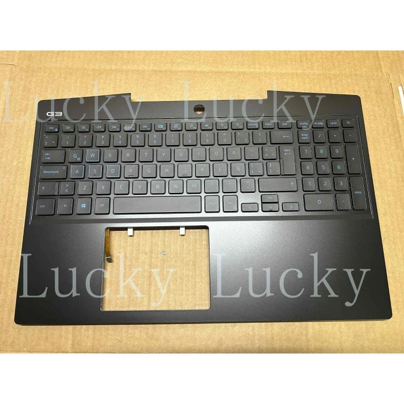 f New Genuine for Dell G3-3500 60W Palmrest SPANISH Backlit Keyboard - 09K12Y 9K12Y
