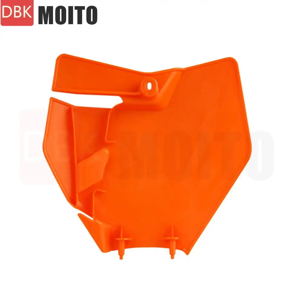 Motorcycle Front Number Plate License Plate Black Orange White For KTM SX XC SXF EXC 125 150 250 300 350 450 2019-2022