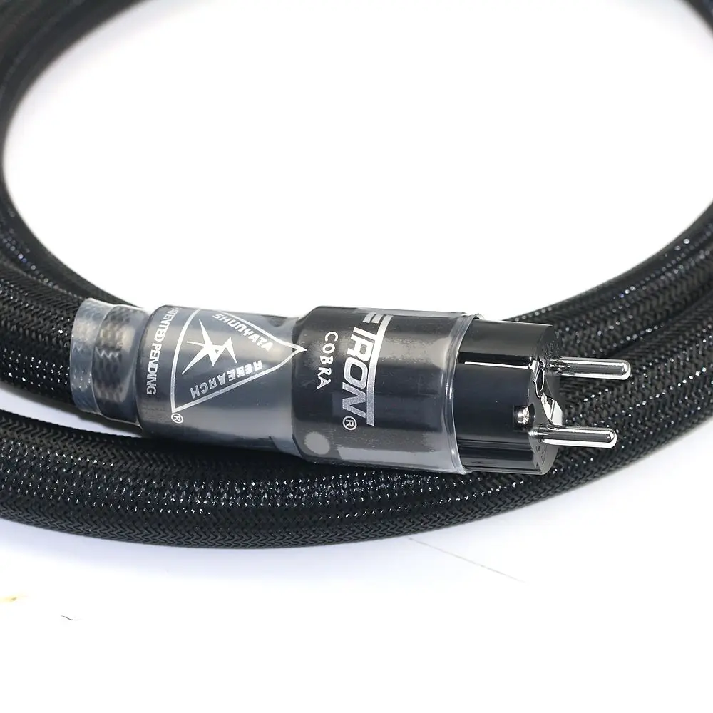 Original Snake King flagship Anaconda python Shunyata Research EU US plug power cable HiFi power blaser CD power upgrade cable