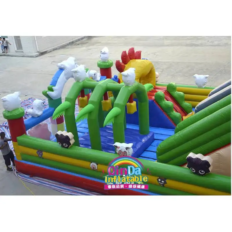 Günstige Preise Hüpfburg für Erwachsene, hüpfendes springendes Trampolin, lustige Stadt, aufblasbarer Hüpfer für Kinder