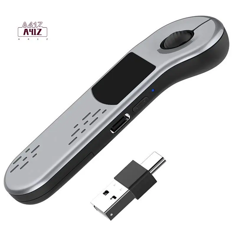 A41Z-D13pro Air Mouse With Touchpad Wireless PPT Pointer Bluetooth 2.4G Remote Control For Powerpoint/Tablet/Camera