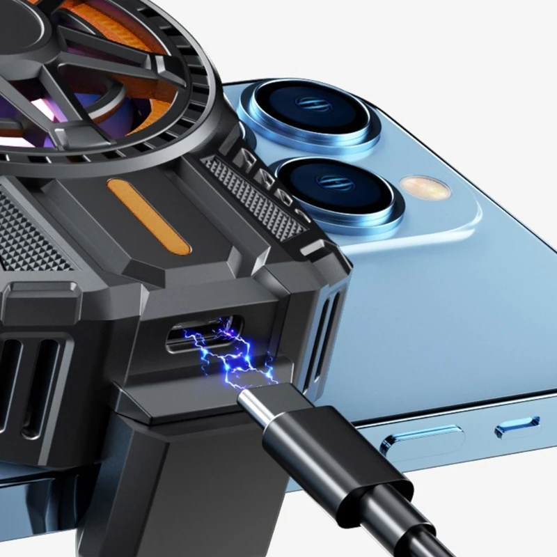 Game Quick Cooler Fan Low Noise Lightweight Portable Universal Phone Radiator