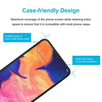 2/4 ks ochranného skla pro displej Samsung Galaxy A10 A10s z tvrzeného skla 8 nejlepší prodej displej galaxy a10 - №4
