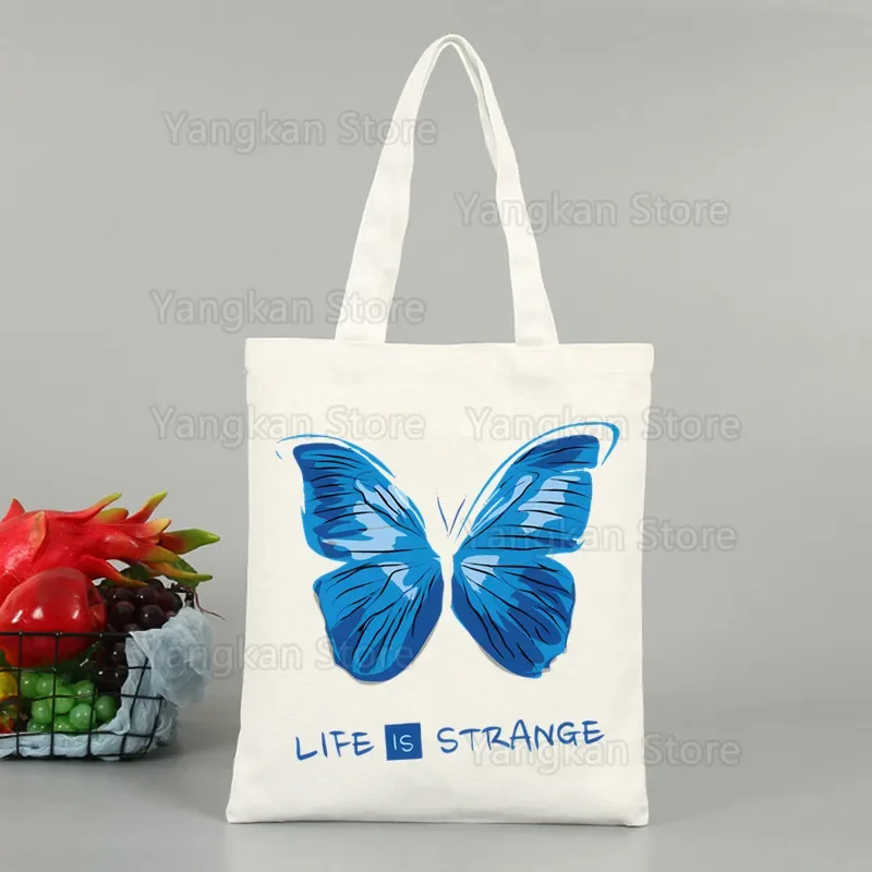 

Life Is Strange Shopping Bag Grocery Shopper Jute Bag Shopping Tote Bag Shoping Reusable Bolsa Compra Sacolas