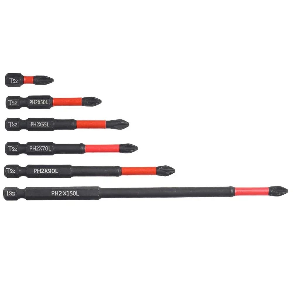 Cross Screwdriver Screwdriver Bits 25-150mm Adopt Advanced Alloy Steel Inductive Hardening Magnetic Screwdriver