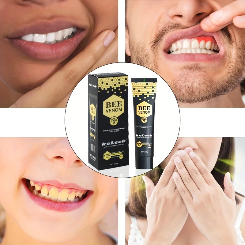 Bee Propolis Toothpaste Brightening Whitening Teeth Cleaning Care Oral Cleaning Household Toothpaste Fluoride Free keleek