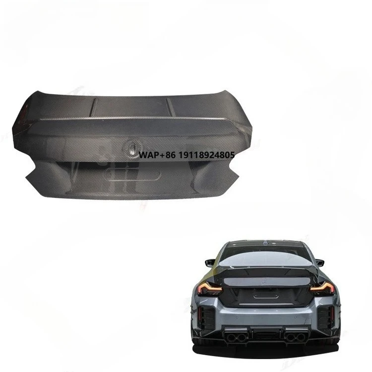 

BK Tuning G47 G87 Modified CSL Style Rear Trunk Cover Hood Dry Carbon Fiber Rear Boot Lid for 2 Series G47 M2 G87 Trunk Lids