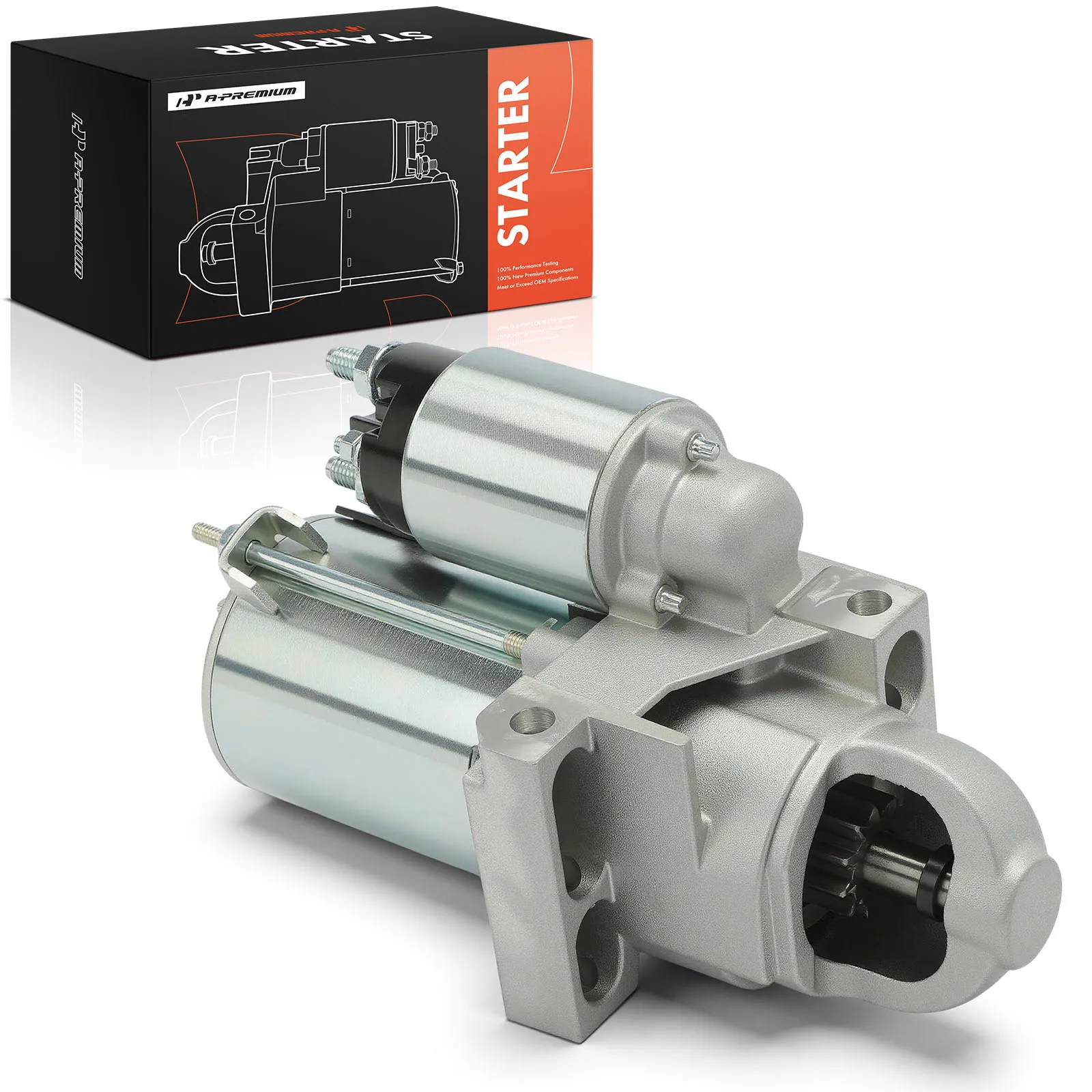 A-Premium Starter Motor for  Mercruiser 1996-2009 Volvo Penta 1994-2007 3.0L 1.4KW 12V CW 11T