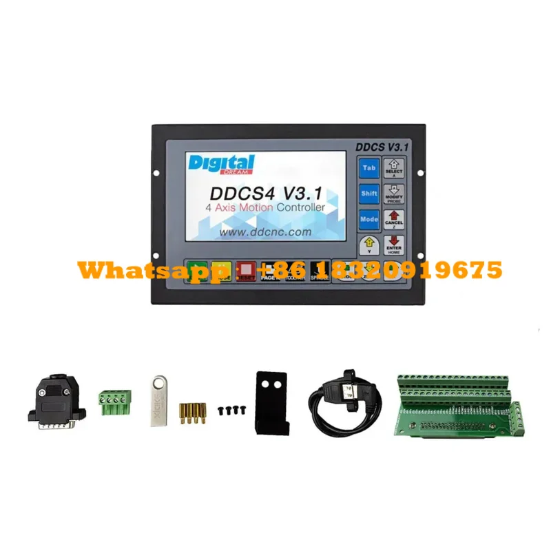 CNC offline controller DDCSV3.1 DDCSV4.1 replaces DDCSV2.1 mach3 motion control system metal housing