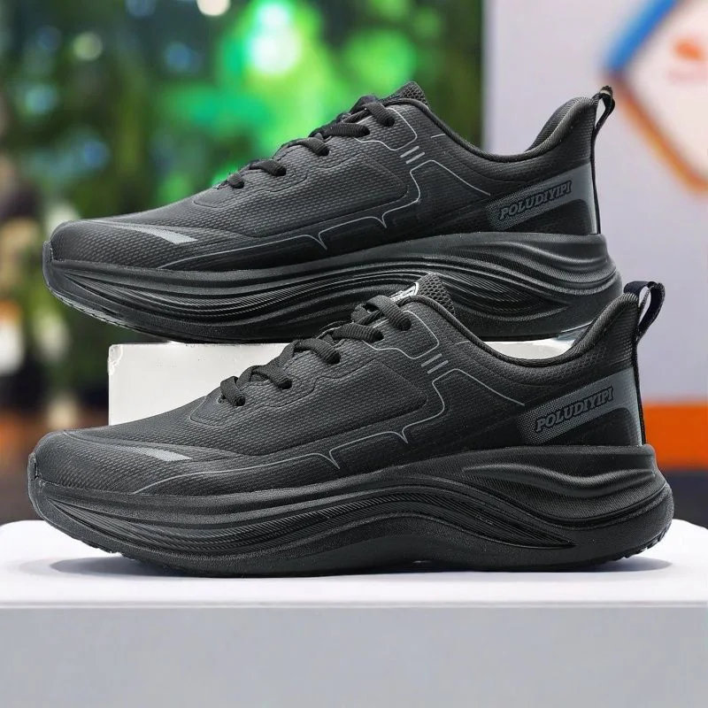 

Men's Road Running Shoes, Lightweight and Breathable Sneakers for Couples, All-Season Low-Top Lace-Up Shoes with Comfortable Lightweight Soles, Stable Support, Suitable for Daily Commuting, Jogging, Walking, and Casual Wear, Comfortable Shoes for Daily Ru