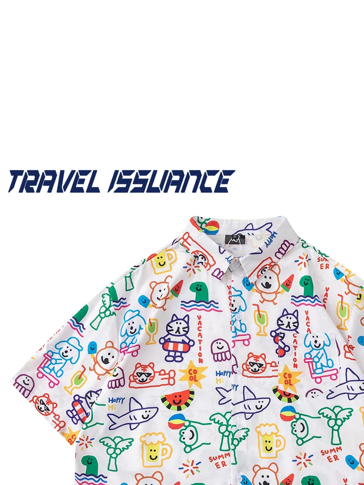 chemise-ample-a-manches-courtes-pour-femme-style-harajuku-imprime-graffiti-vetements-de-plage-decontractes-unisexes