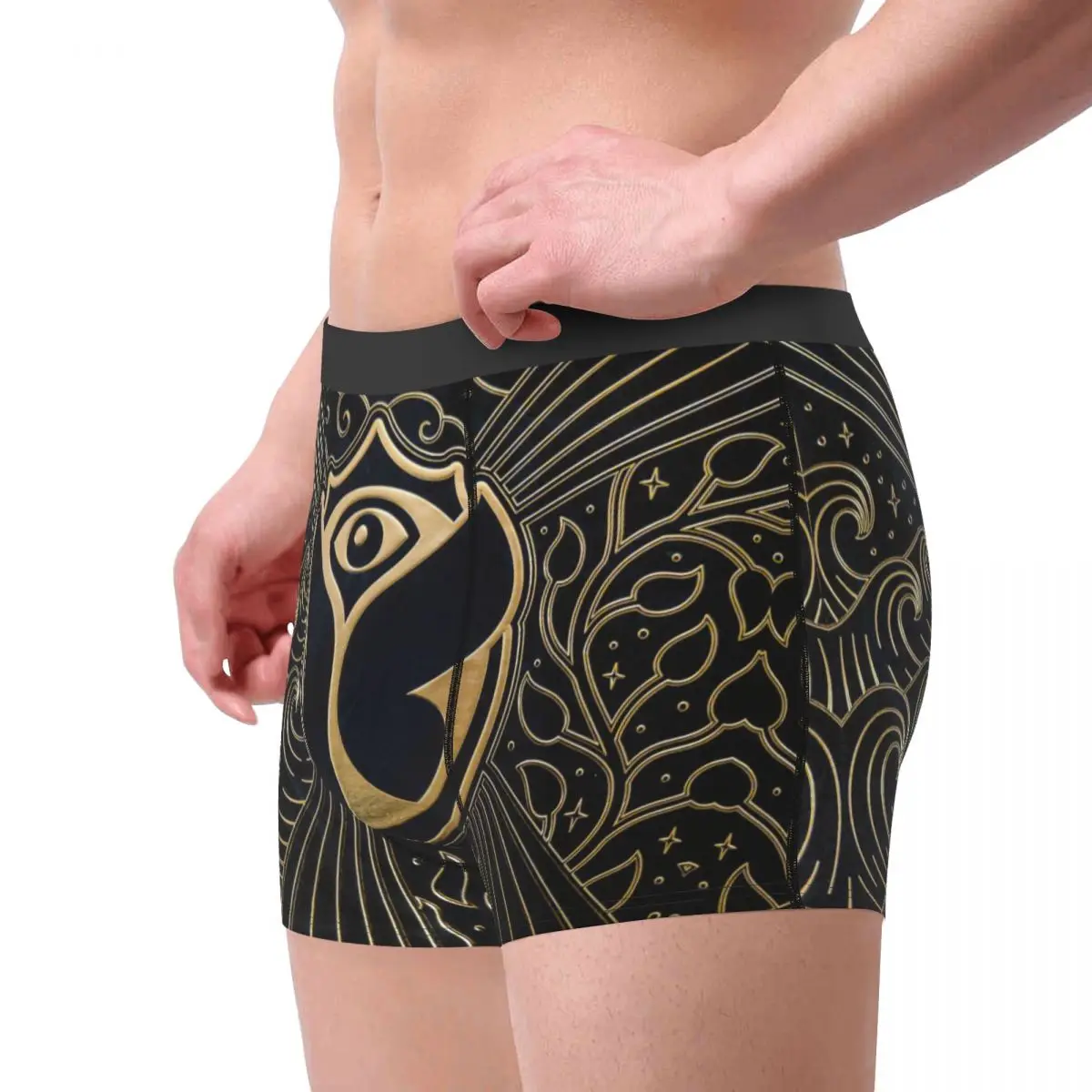 Male Funny Tomorrowland Underwear Belgian Electronic Dance Music Festival Boxer Briefs Soft Shorts Panties Underpants