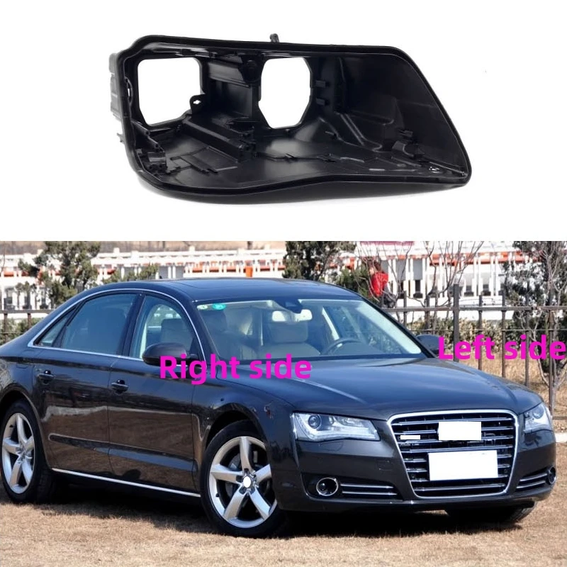 

База фары для Audi A8 2011 2012 2013, дом для фар автомобиля, задняя база, передняя авто фара, задний дом