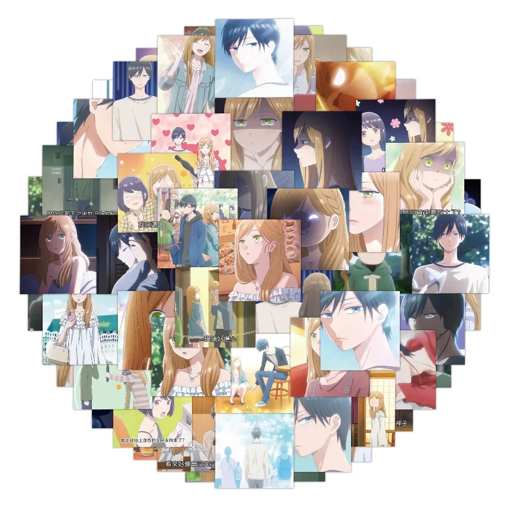 Стикеры аниме «Моя любовь» с Yamada-kun At Lv999, 10/60 шт.