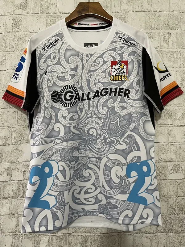 New Arrival Summer Chiefs Super Rugby Youth Home Jersey 2024 Rugby Jersey Training Jersey Chiefs Kid Uniform For Adult&Kid Kit