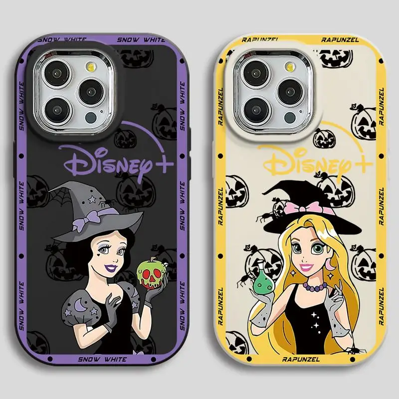 phone case for Apple iPhone 15 14 pro 11pro max 11 12 13 plus 15plus fundas waterproof shell couvre Disney Princess Magic Queen