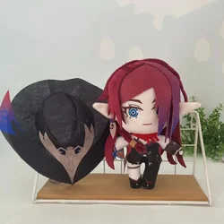 Anime Game Genshin Impact Chasca Soft Cute Doll Pillows Cosplay Cartoon Props Accessories Adult Children Christmas Gifts 22cm
