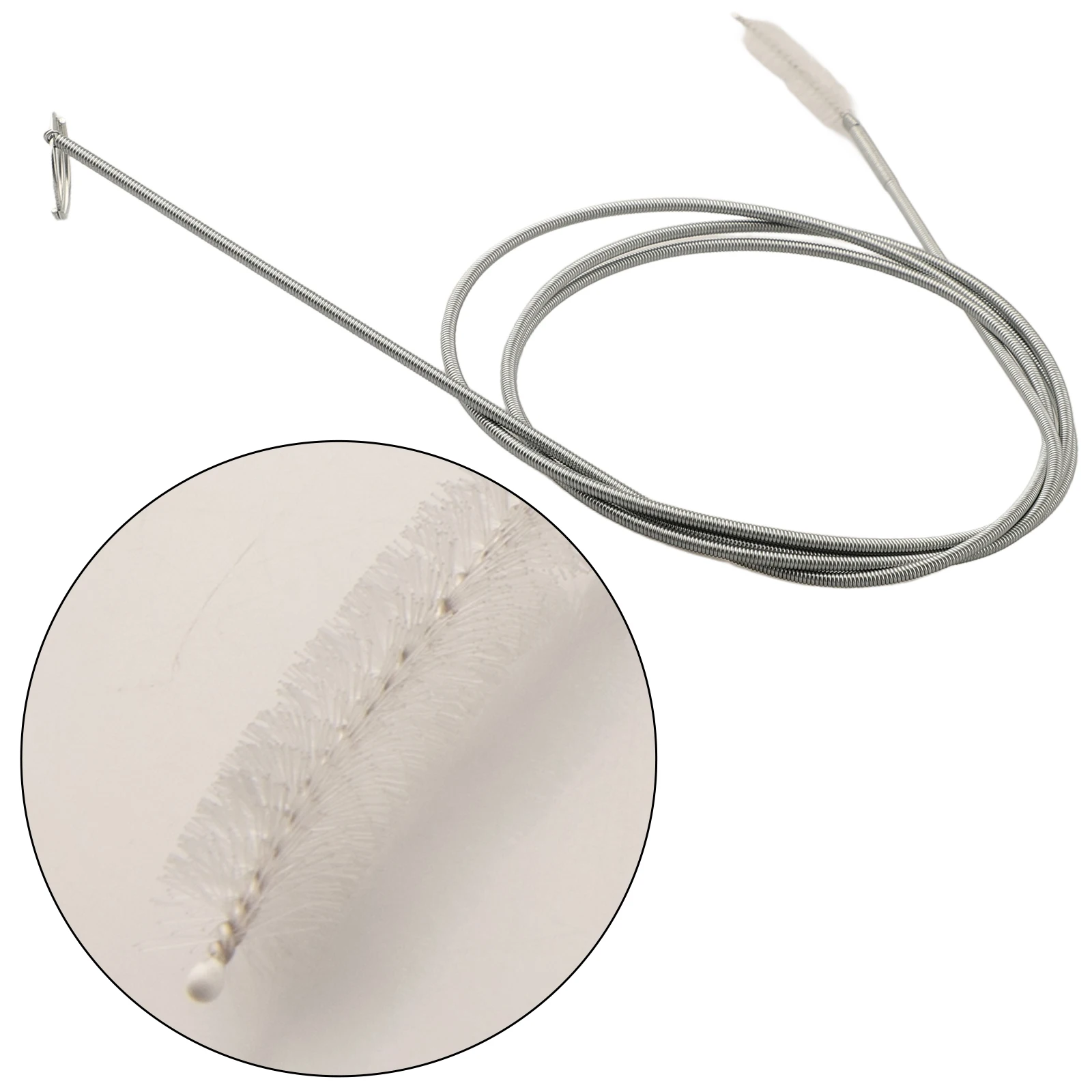 

Nylon Bristles Cleaning Brush Washing Tool Less Than 90 Degrees Sturdy Wire-body Components 150CM High Quality