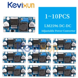 1-10PCS LM2596 DC-DC Buck Converter Voltage Regulator 3.2V-46V to 1.25V-35V Buck  Adjustable Power Supply Step Down Module