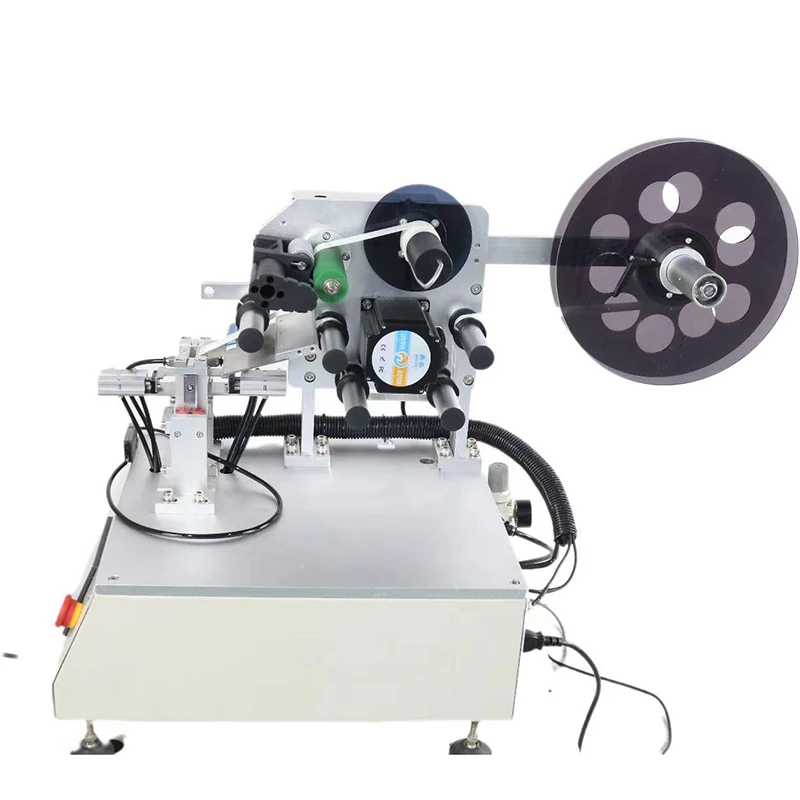 Cable Flag Folded Electronic Wire Labeling Machine / Plastic Tube Label Equipment