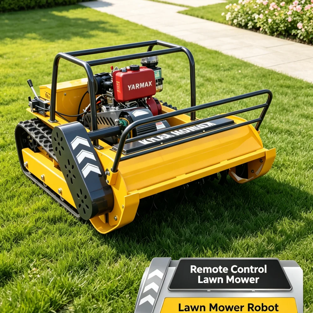 Customized Household Friendly Lawn Mower Robot 4 Stroke Lawn Mower For Small‑size Garden Cutting And Rural Backyard Grass Work