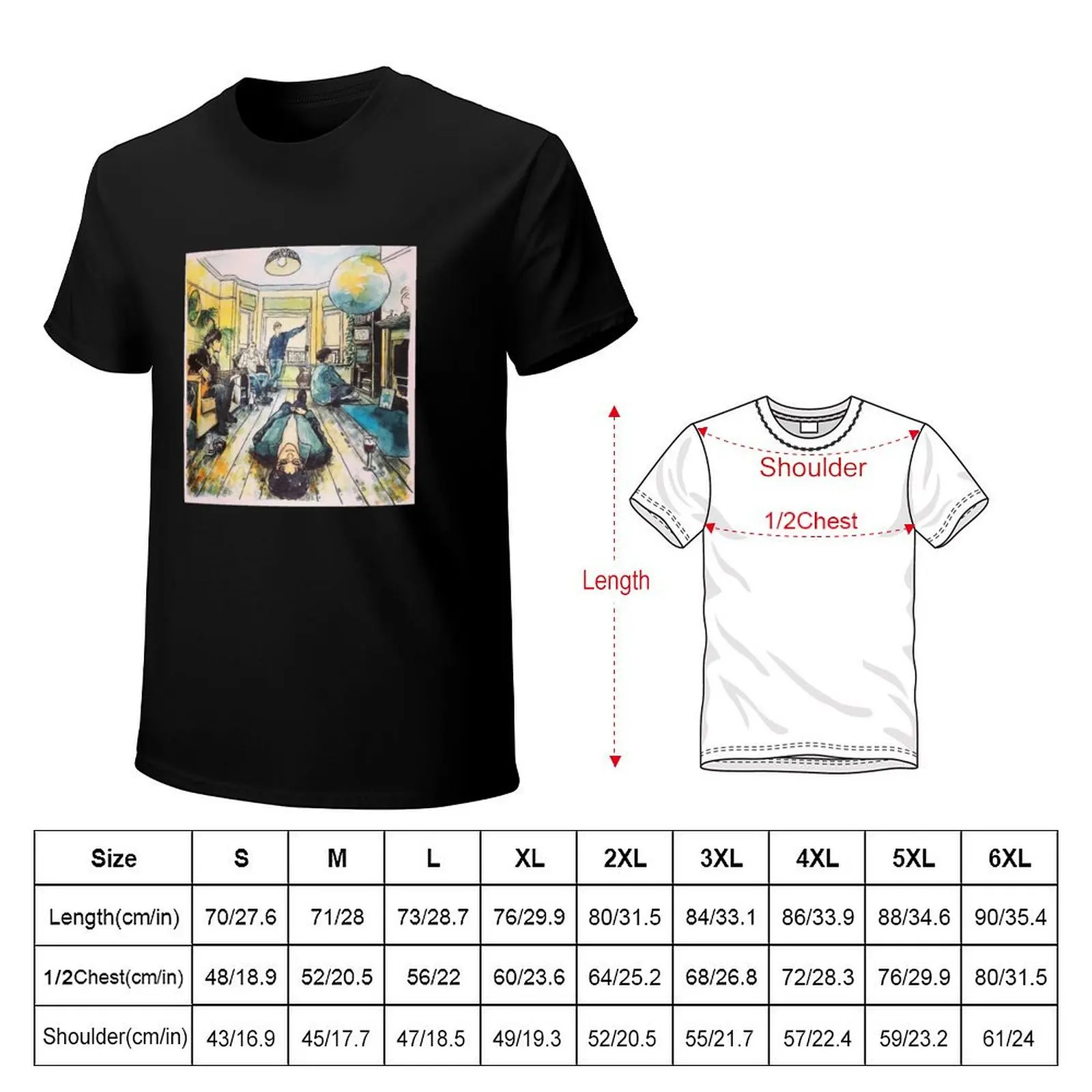 Definitely maybe artwork T-Shirt Anti-Fade Casual Tee Shirt