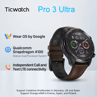 TicWatch Pro 3 Ultra  LTE（Renovate）Outdoor sports watch Heart rate/blood oxygen /GPS/ Bluetooth smartwatch Wear 4100 NFC Payment