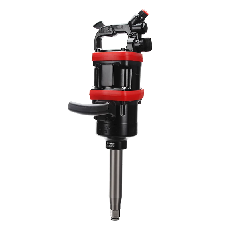 

Heavy duty pneumatic impact wrench 1 inch professional OEM aluminum alloy 6200 N. M maximum torque for trucks and ships