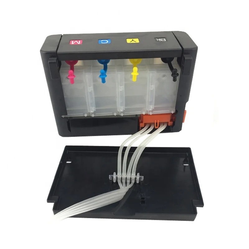 4 Color 100ML CISS External Case Continuous Ink Supply System Tank With Tube for Epson Canon HP Brother Inkjet Printer