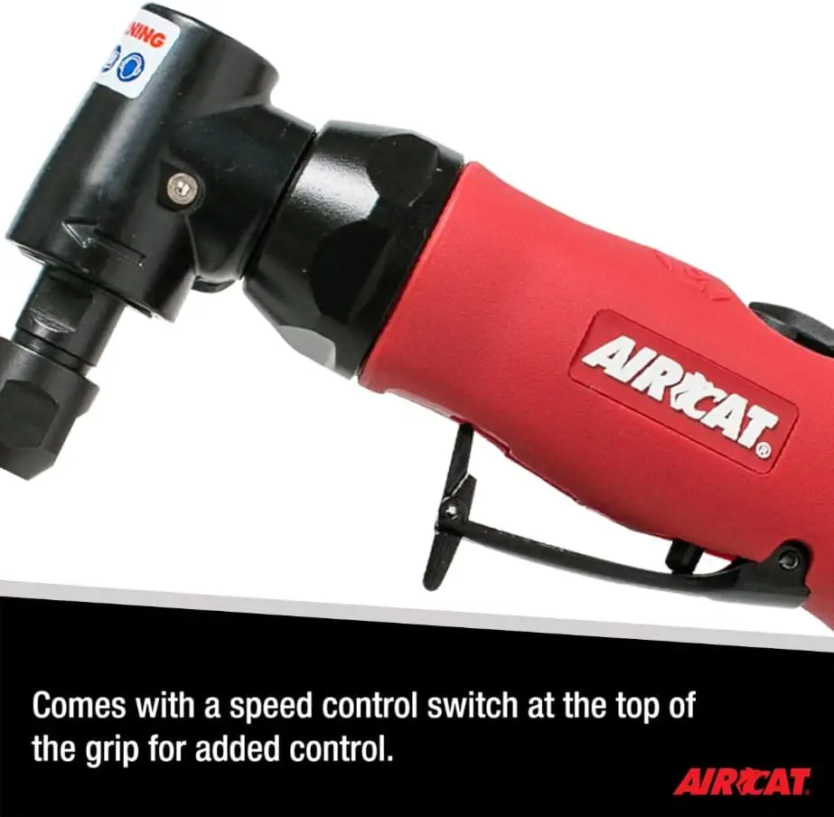 Ferramentas pneumáticas 6280.75 HP Angle Die Grinder com trava de eixo 18.000 RPM